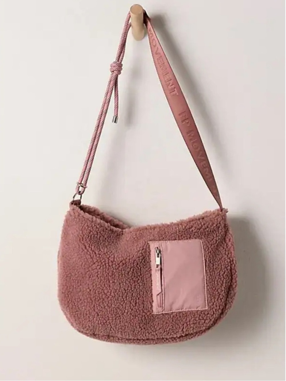 The Slopes Sherpa Sling Bag FP Movement FREE PEOPLE Crossbody